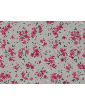 Flora Float Printed Embroidered Anglaise, Pink