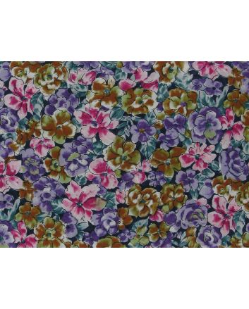 Floral Garden Doodles Cotton Lawn, Pink