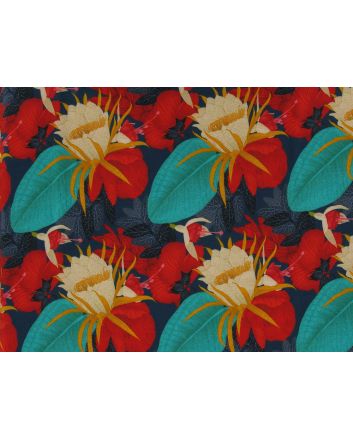 Floral Underworld Viscose Print