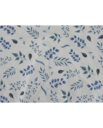 Foliage Flutter Flat Double Gauze