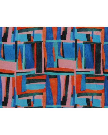 Freeform Abstractions Viscose Print