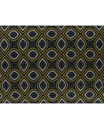 Geometric Gem Printed Ponte Roma, Grey