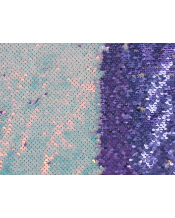 Gleaming Flip Sequin, Purple and Opal