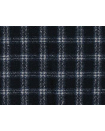 Graham Wool Blend Check, Navy