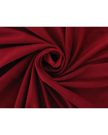 Hampshire Polyester Velvet, Red