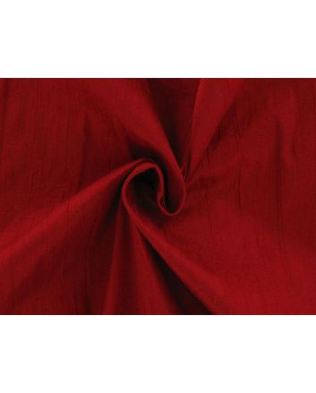 Hana Slubby Silk Dupion, Red