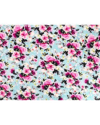 Hattie Garden Printed Viscose Linen Blend