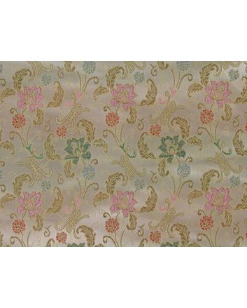 Haujin Chinese Brocade, Bud, Gold