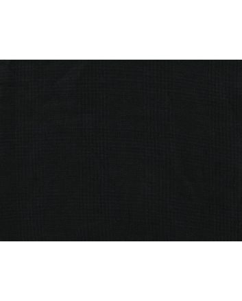 Hendy Low Contrast Check Irish Linen, Navy