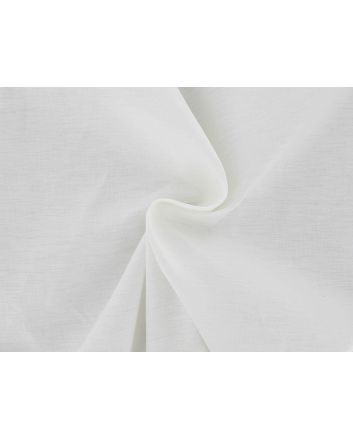 Hotel Classic Irish Linen Sheeting, White