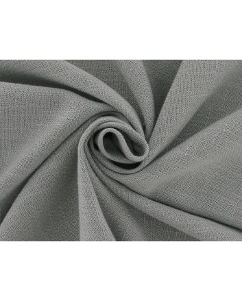 Indus Chalk Linen Blend Curtain Fabric, Dove