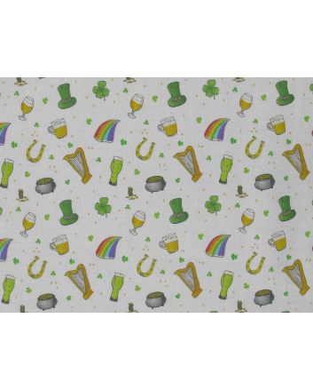 Irish Charm Cotton Print, Celebration