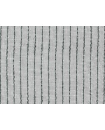 Keady Stripe Irish Linen, Green
