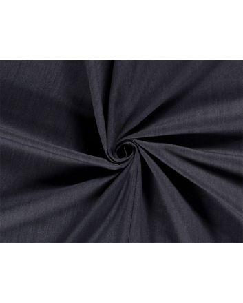 Leggeri 6.5oz Stretch Slub Denim, Navy