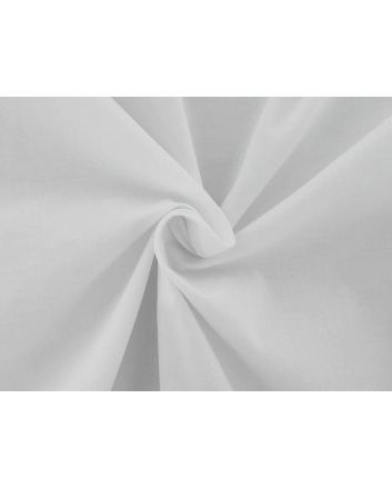 Lightweight Cotton Lawn, White
