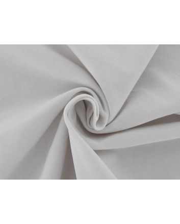 Lightweight Cotton Velvet 200 gsm, Ivory