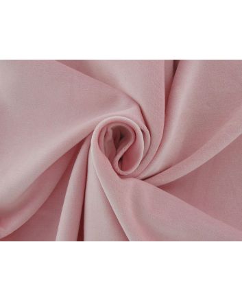 Lightweight Cotton Velvet 200 gsm, Pale Pink