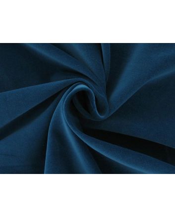 Lightweight Cotton Velvet 200 gsm, Teal
