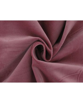 Lightweight Cotton Velvet 200 gsm, Dusty Pink