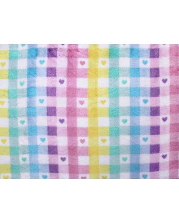 Love Check Cuddle Fleece