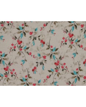 Lucette Garden Cotton Lawn Print, Beige
