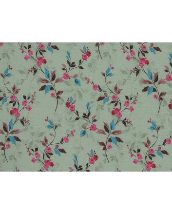 Lucette Garden Cotton Lawn Print, Mint