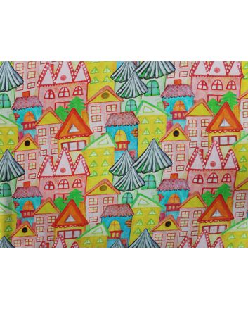 Maise de Ville Viscose Print