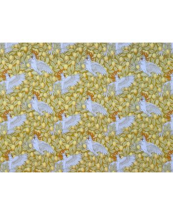 Maurice Pillard Verneuil Cockatoos Cotton Percale Print