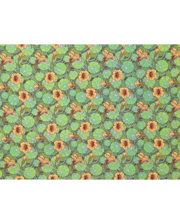 Maurice Pillard Verneuil Nasturtium Cotton Percale Print