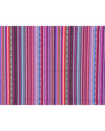 Mexi Polycotton Woven Stripe, Durango