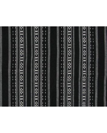 Mexicana Jive Woven Stripe, Black