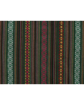 Mexicana Jive Woven Stripe, Green