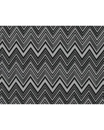 Milano Chevron Jacquard Knit, Monochrome