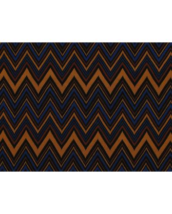 Milano Chevron Jacquard Knit, Orange