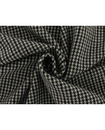 Mini Dogtooth Wool Blend, Green