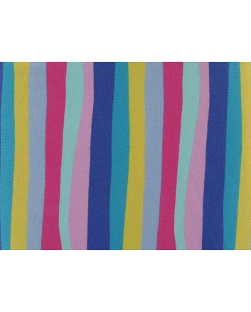 Multi Stripe Cotton Jersey, Multi