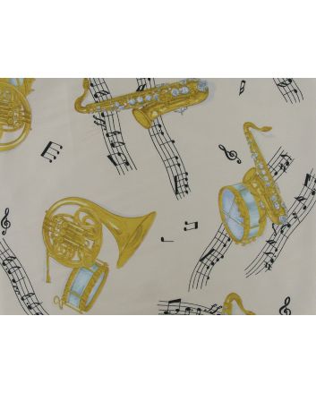 Music Maestro Soft Lightweight Twill, Cream