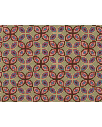 Opal Mosaic Cotton Print