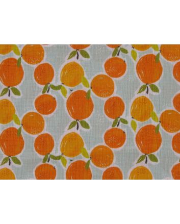 Orange Flow Double Gauze