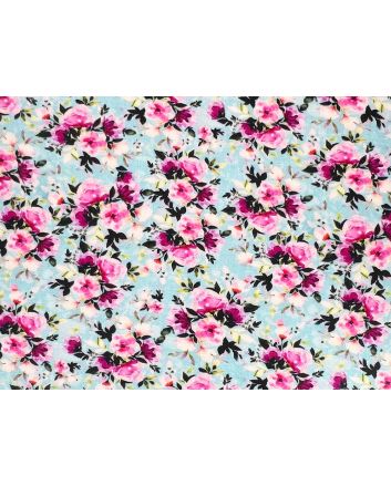 Orion Bouquets Printed Linen Blend