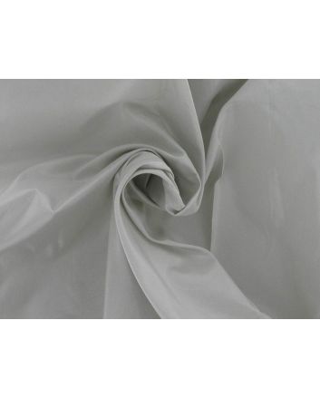 Otto Lightweight Silk Taffeta, Silver