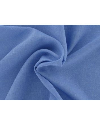 Oxford Melange Polyester Suiting, Chambray