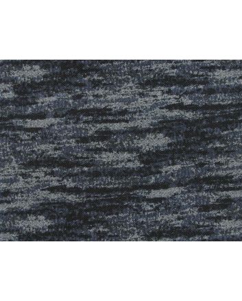 Painted Stroke Printed Denim, Dark Blue