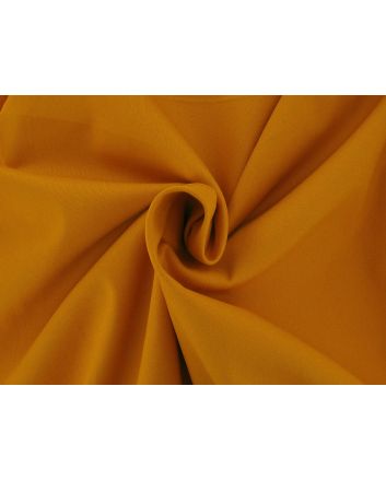 Peached Chino Stretch Cotton Twill, Sunflower