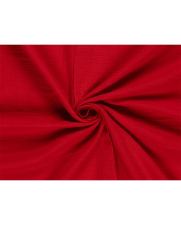 Plain Double Gauze, Red