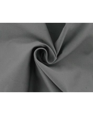 Plain Dye Cotton Drill, Light Grey