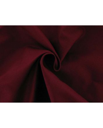 Plain Dye Cotton Drill, Wine