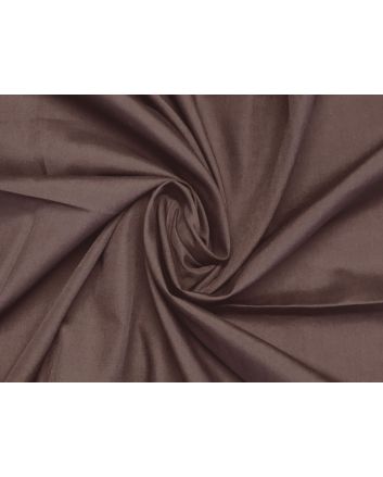 Plain Dye Polycotton, Dark Brown