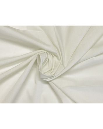 Plain Dye Polycotton, Ivory