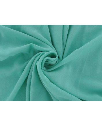 Plain Viscose Crepe, Mint